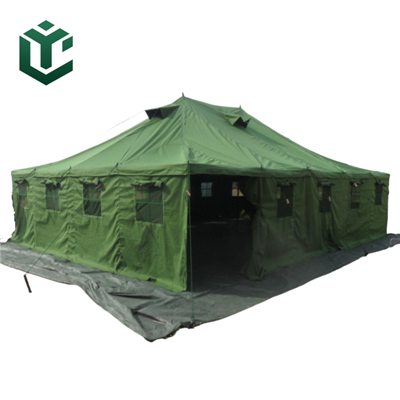 Wodoodporny namiot na płótnie